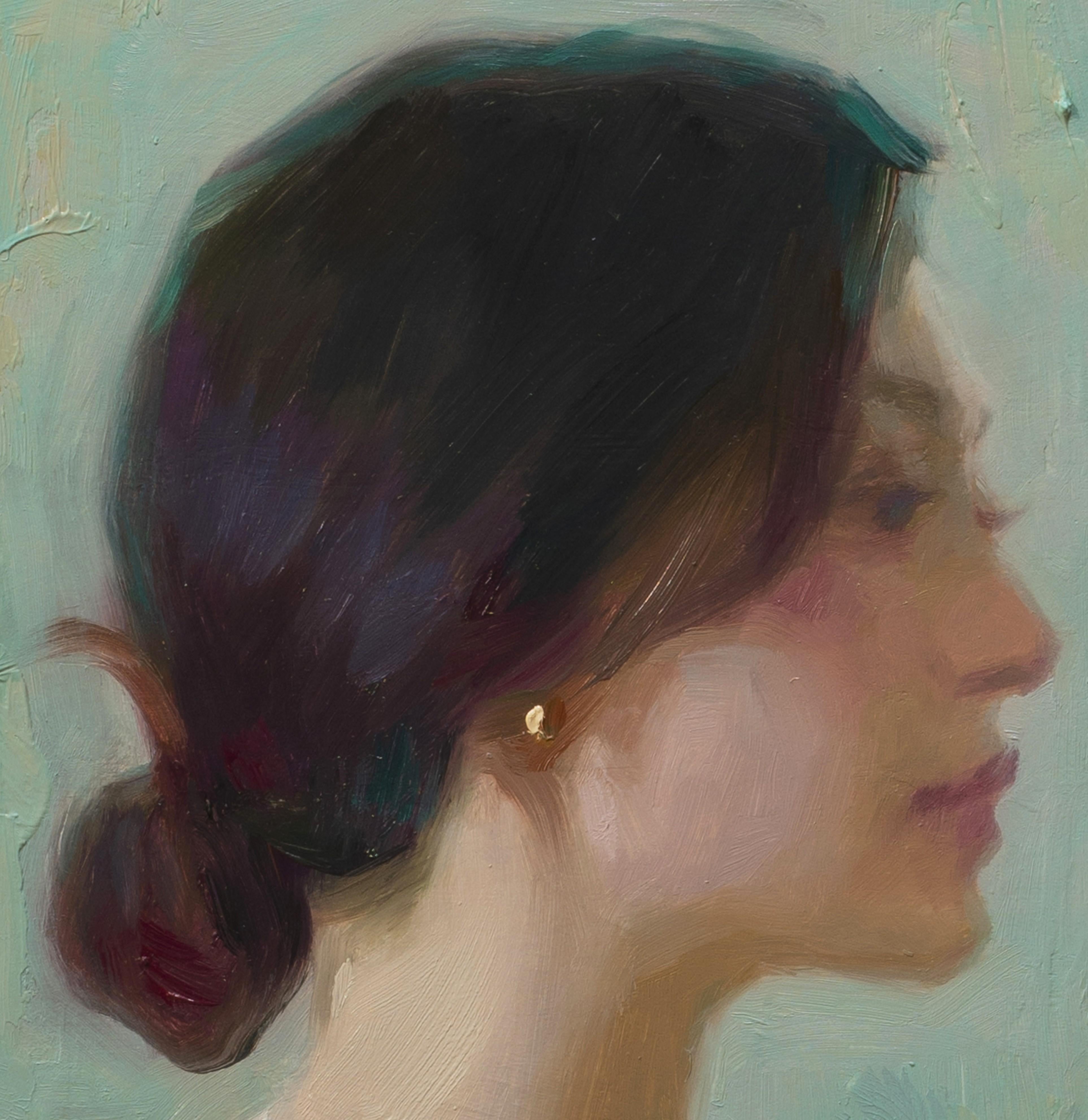 „Sonatina“ (2024) von Vincent Xeus, Original-Ölgemälde auf Leinen im Angebot 2