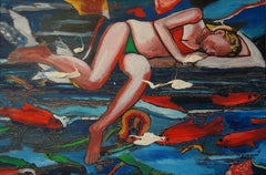 KATE, Mixed Media on Canvas