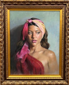 Vincent Romero,  Lo sguardo, pastello originale