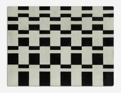 Chessboard. -  Original Painting by Vincenzo Arena - 1970s