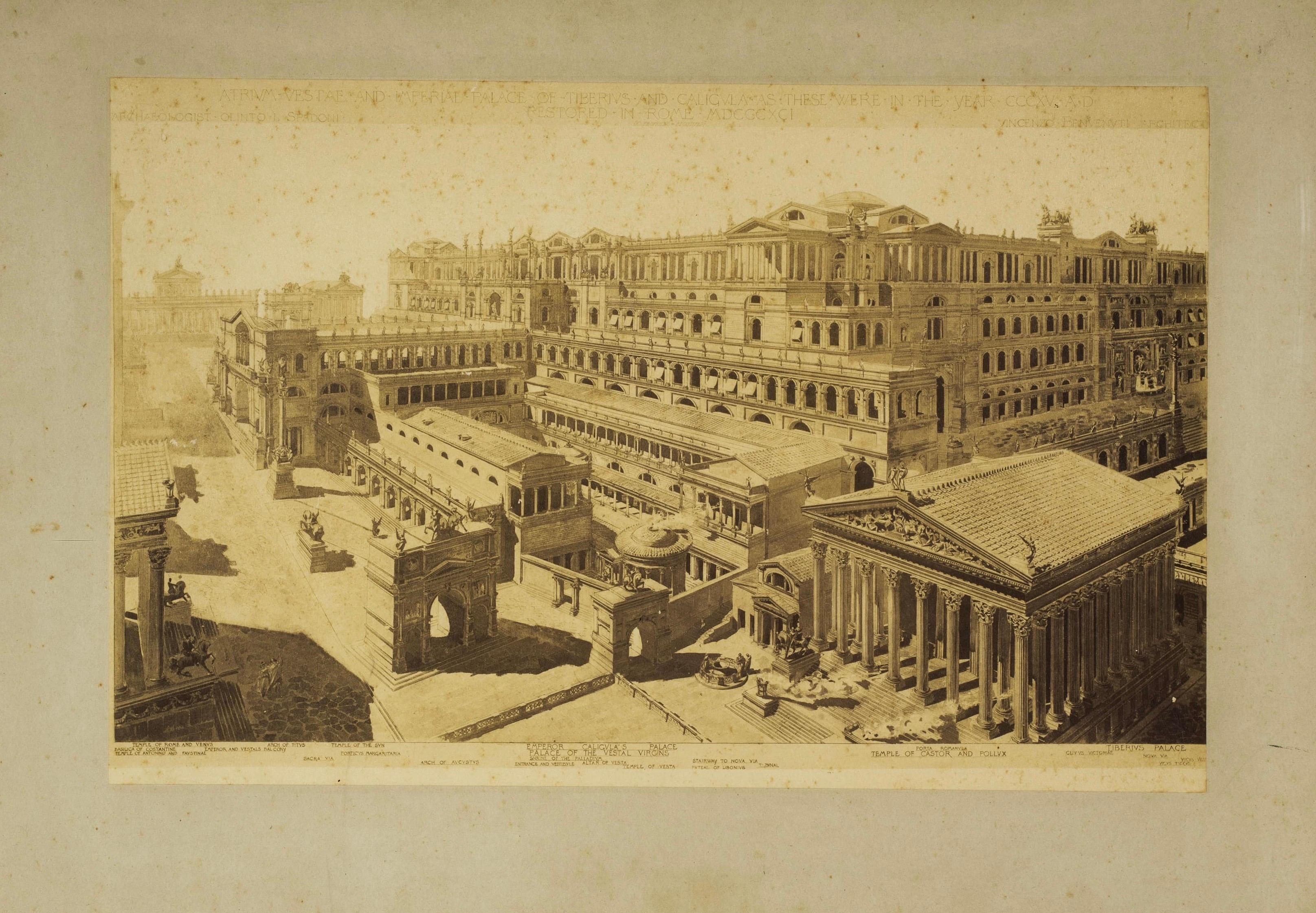 Pair of a Period italian - Italian School Print by Vincenzo Benvenuti