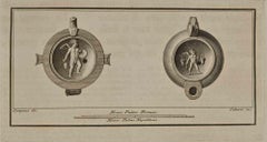 Antike römische Stille  - Radierung von Vincenzo Campana  – 18. Jahrhundert