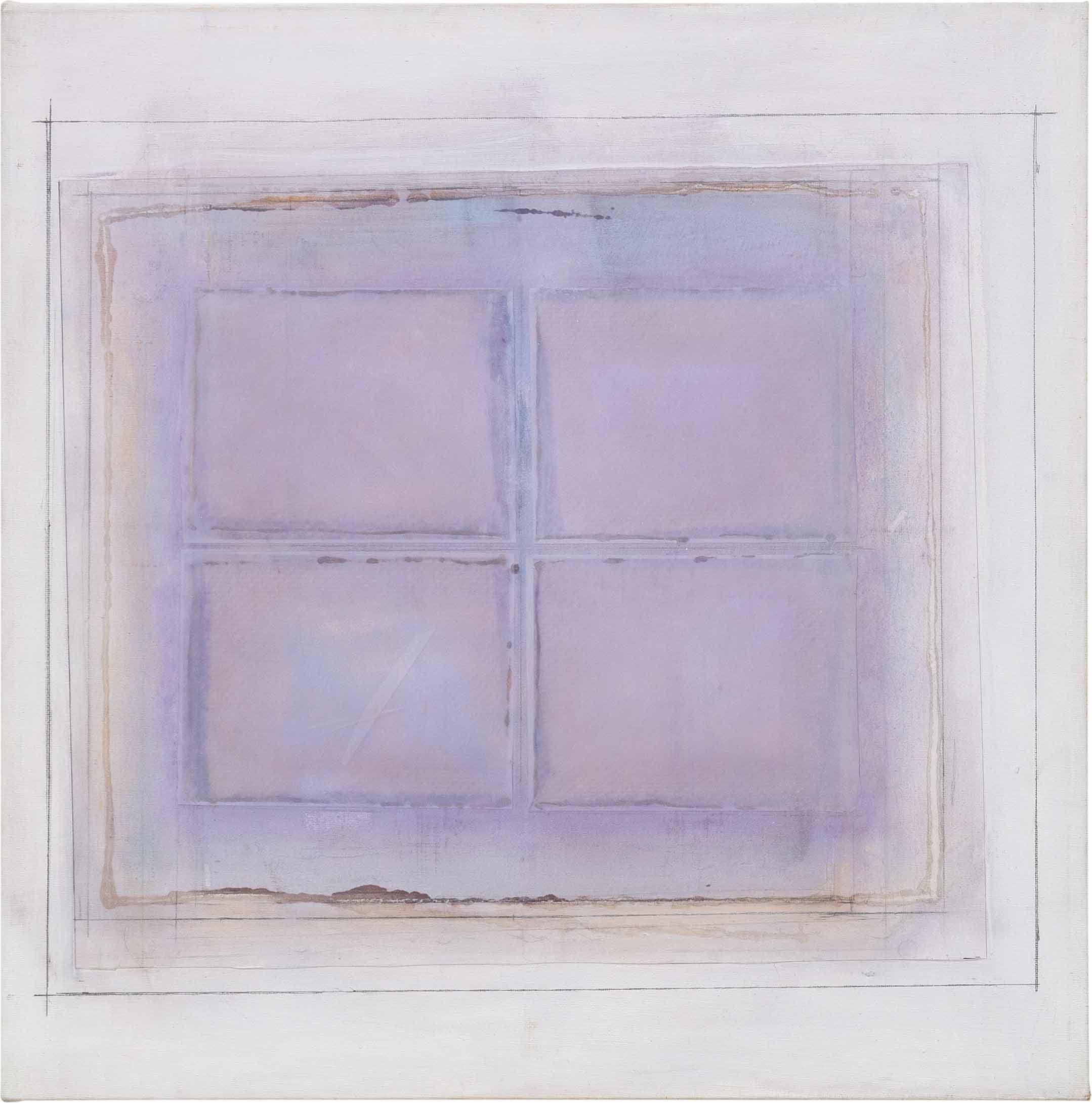 Abstract Painting Vincenzo Cecchini - Fototraccia, 2020, Pittura Analitica, Colori pastello, Tecnica mista su tela