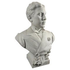 Vincenzo Cochi - Bust Of The Duke Of Orleans In Biscuit