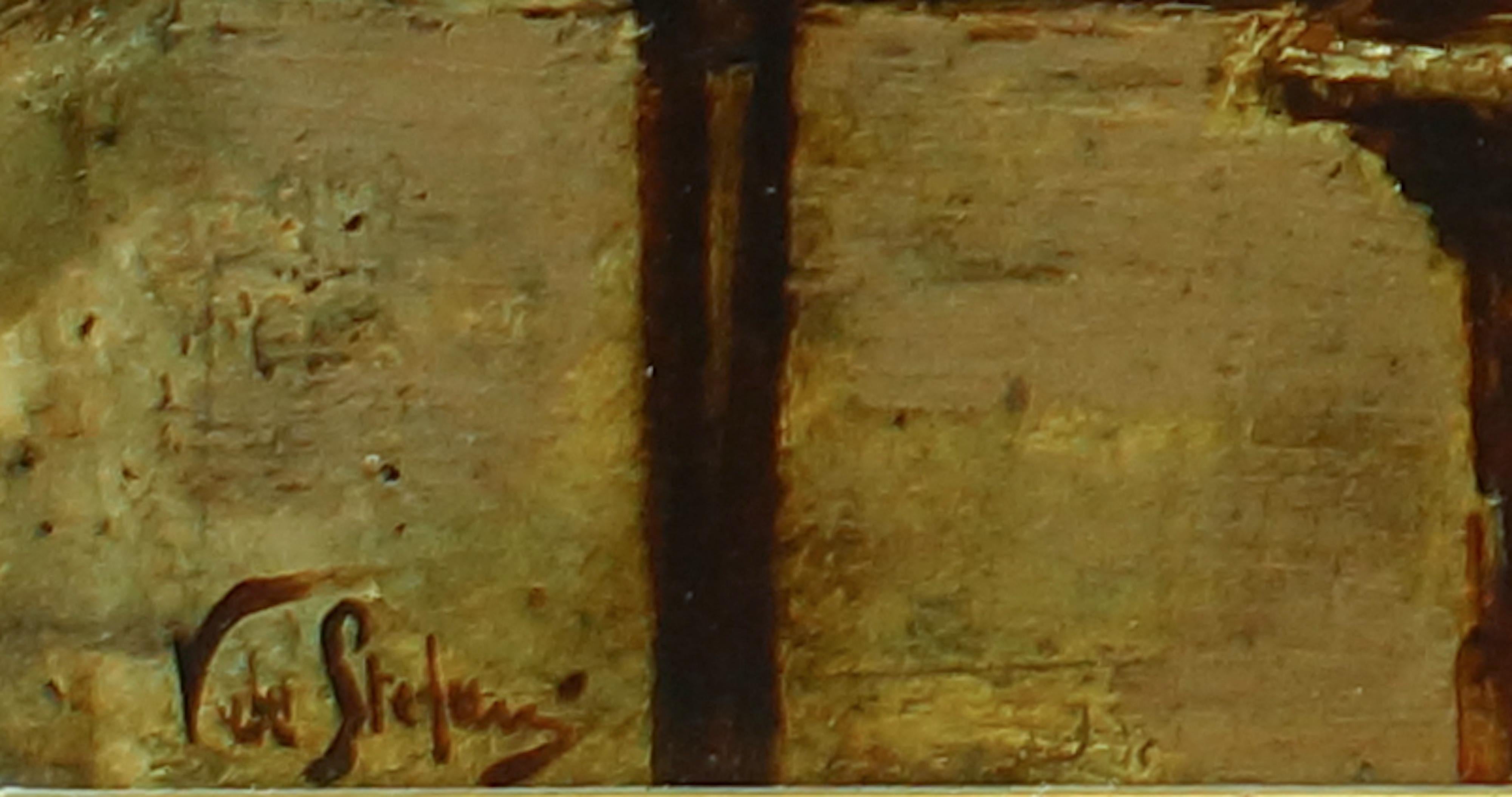 La sala del tribunal - Pintura al óleo sobre tabla de Vincenzo De' Stefani - 1891 en venta 2