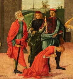 Vincenzo Frediani (Lucca master) - 15th century Tuscan predella Beheading
