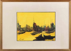 Untitled - Oil Painting by Vincenzo Di Giorgio - Late 20th Century