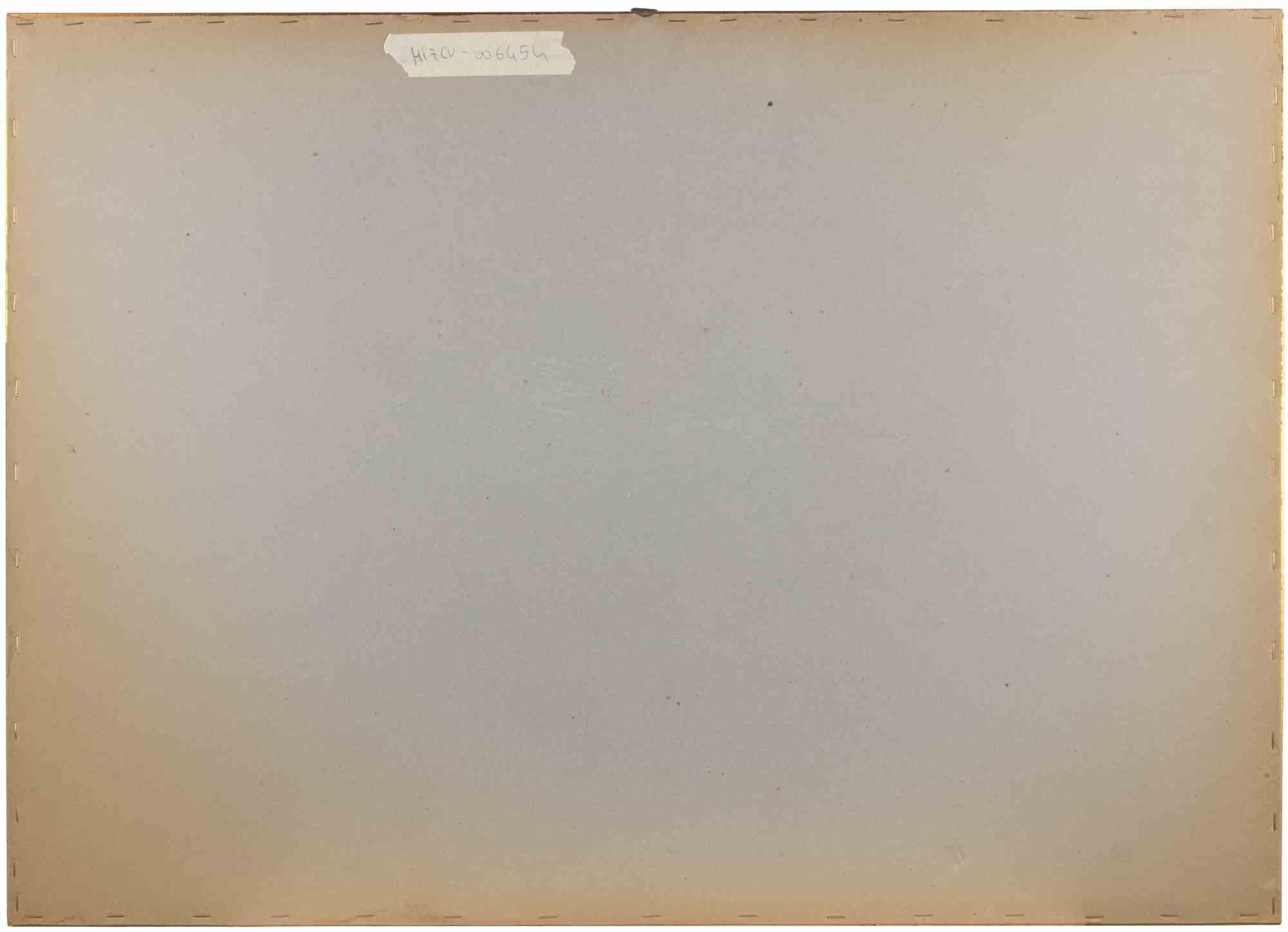 Ohne Titel – Ölgemälde von Vincenzo Di Giorgio – Ende des 20. Jahrhunderts im Angebot 2