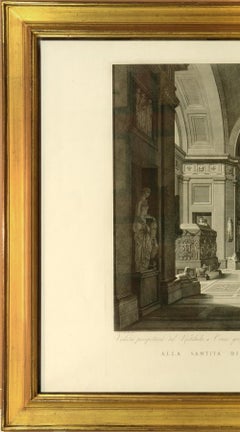 FEOLI. Vedute del Museo Pio-Clementino