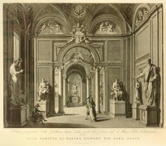 FEOLI. Vedute del Museo Pio-Clementino