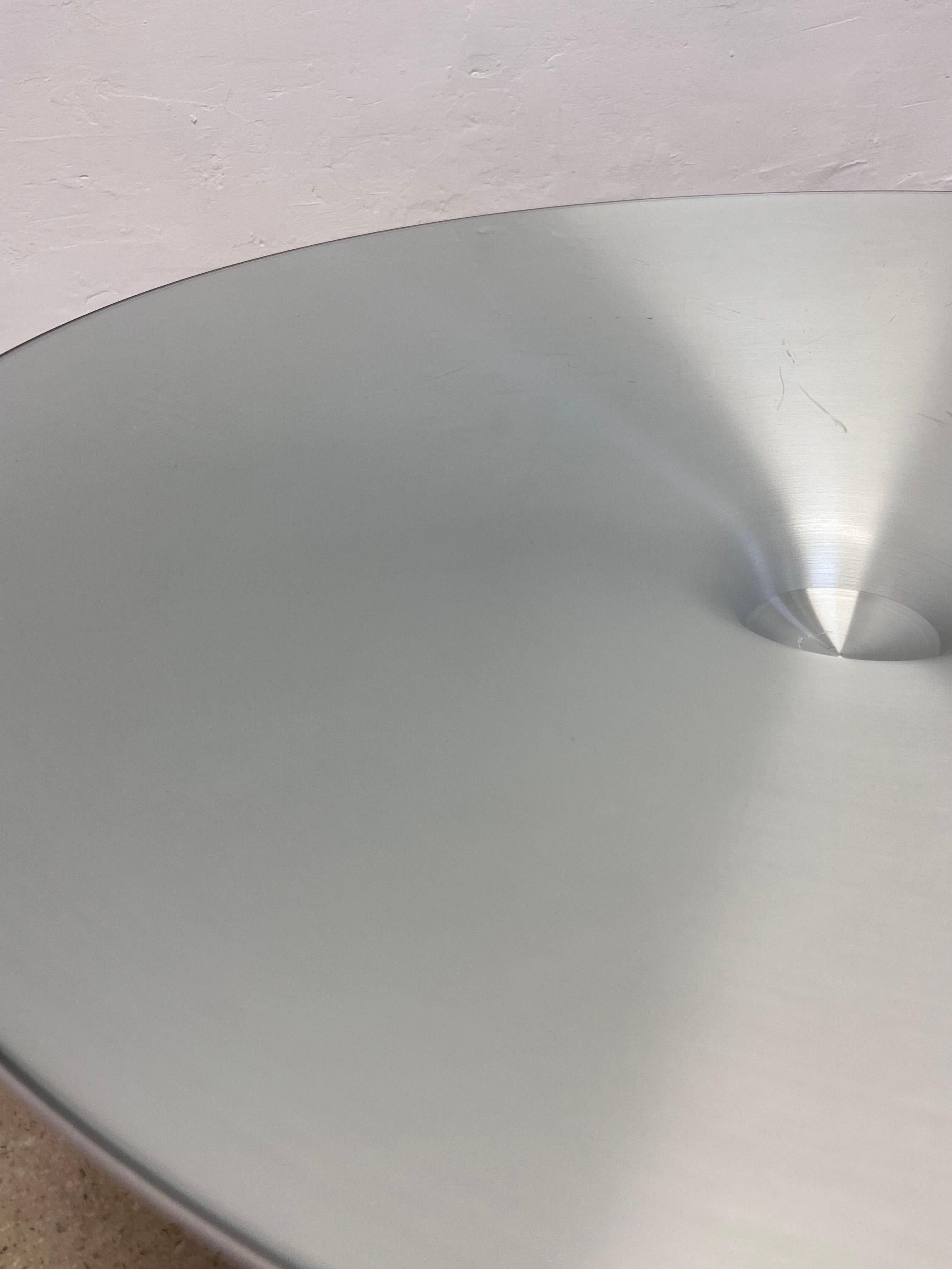 Contemporary Vincenzo Maiolino Ovni Cocktail Table with Clear Glass for Roche Bobois