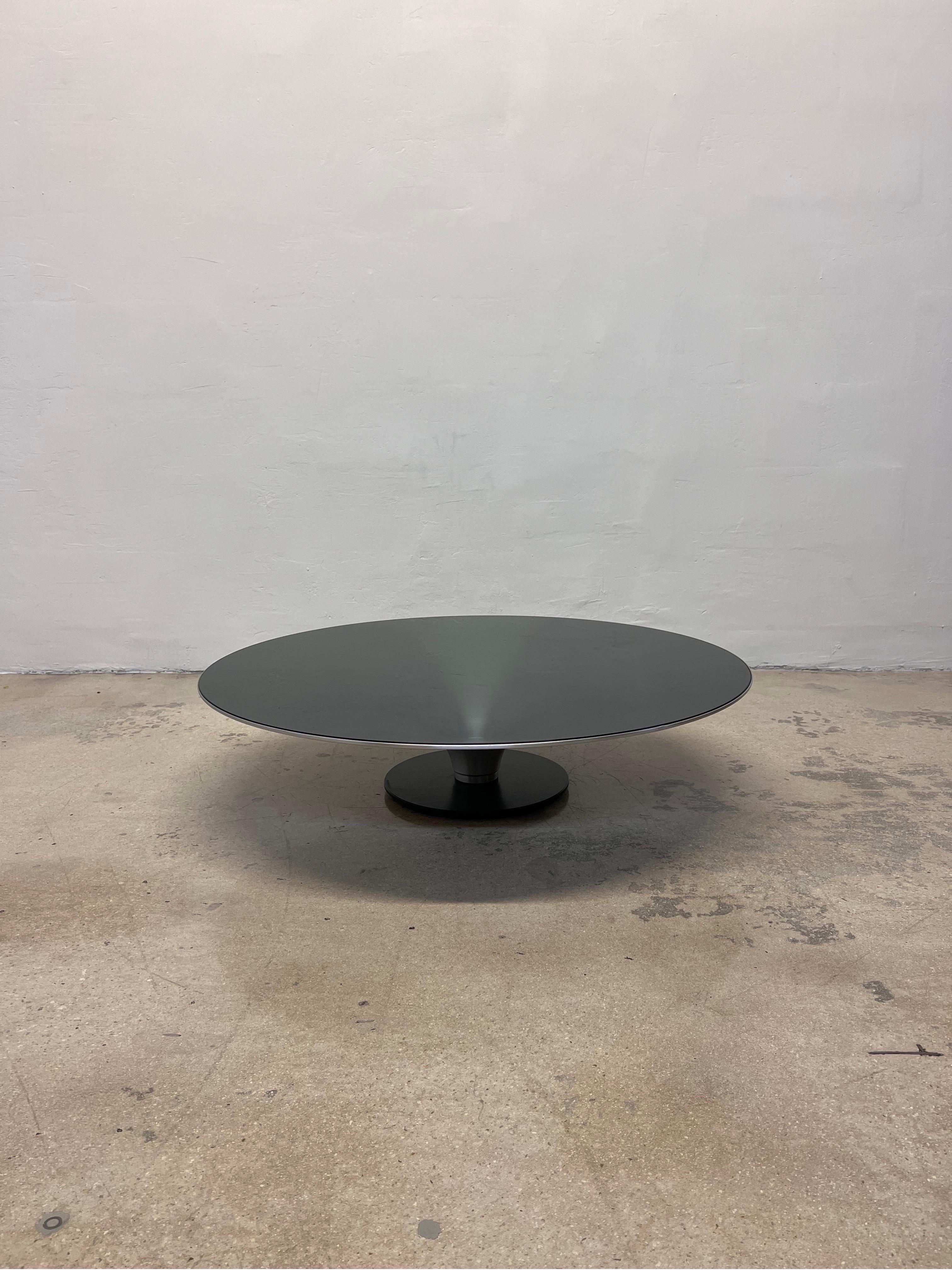Vincenzo Maiolino Ovni Cocktail Table with Smoked Glass for Roche Bobois 3