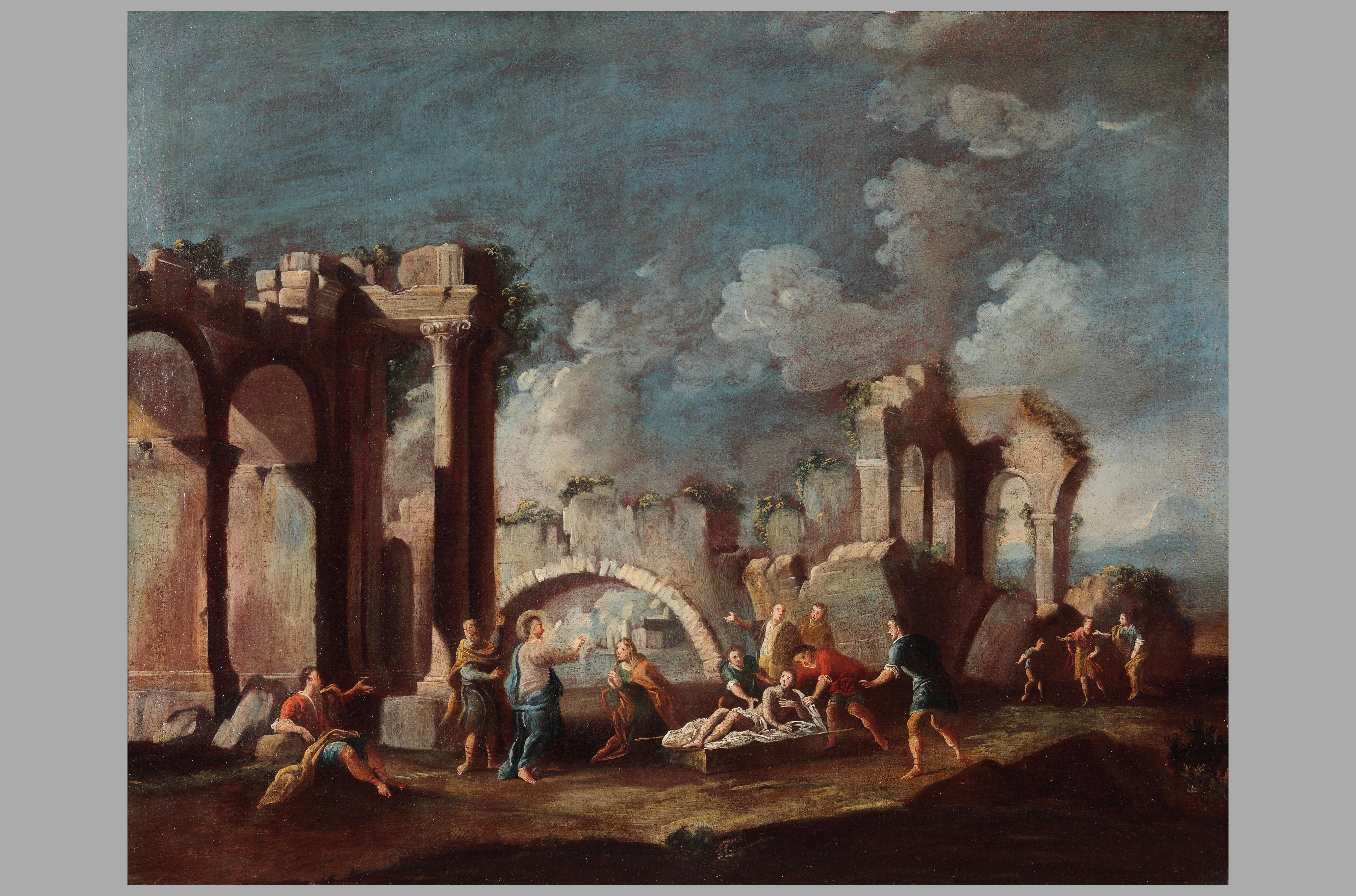 Gutachten von prof. Giancarlo Sestieri.

Vincenzo Re (Parma, 1695 - Neapel?, 1762), geboren in Parma, war ein italienischer Bühnenbildner, der im Laufe seiner Karriere zunächst als Ausstattungsassistent und zuletzt als Chefausstatter am Teatro di