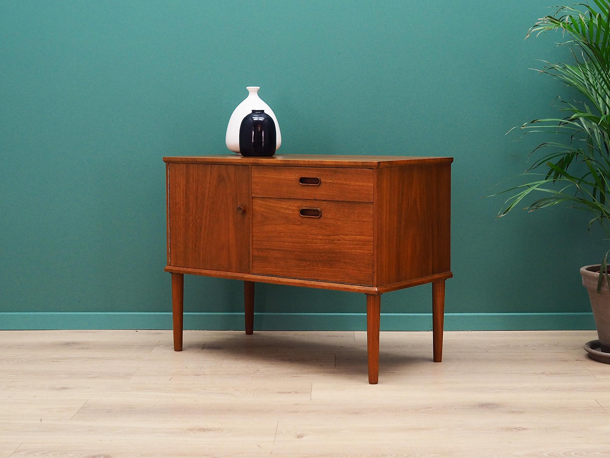 Scandinavian Modern Vinde Cabinet Teak Danish Design Retro For Sale