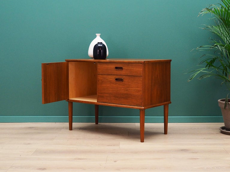 Vinde Cabinet Teak Danish Design Retro For Sale at 1stDibs