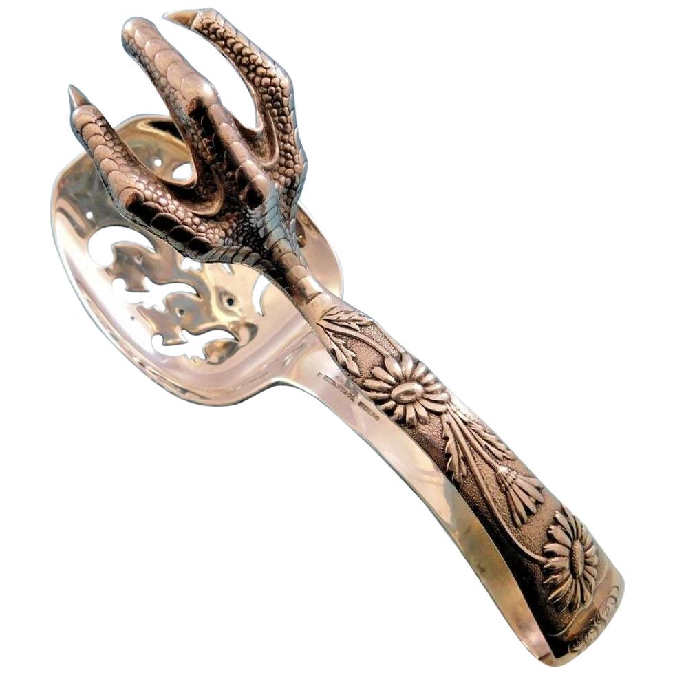 Kolonial Von Tiffany And Co Sterling Silber Eiszange Mit H hnerklaue Kolonial Von Tiffany And Co Sterling Silber Eiszange Mit H hnerklaue