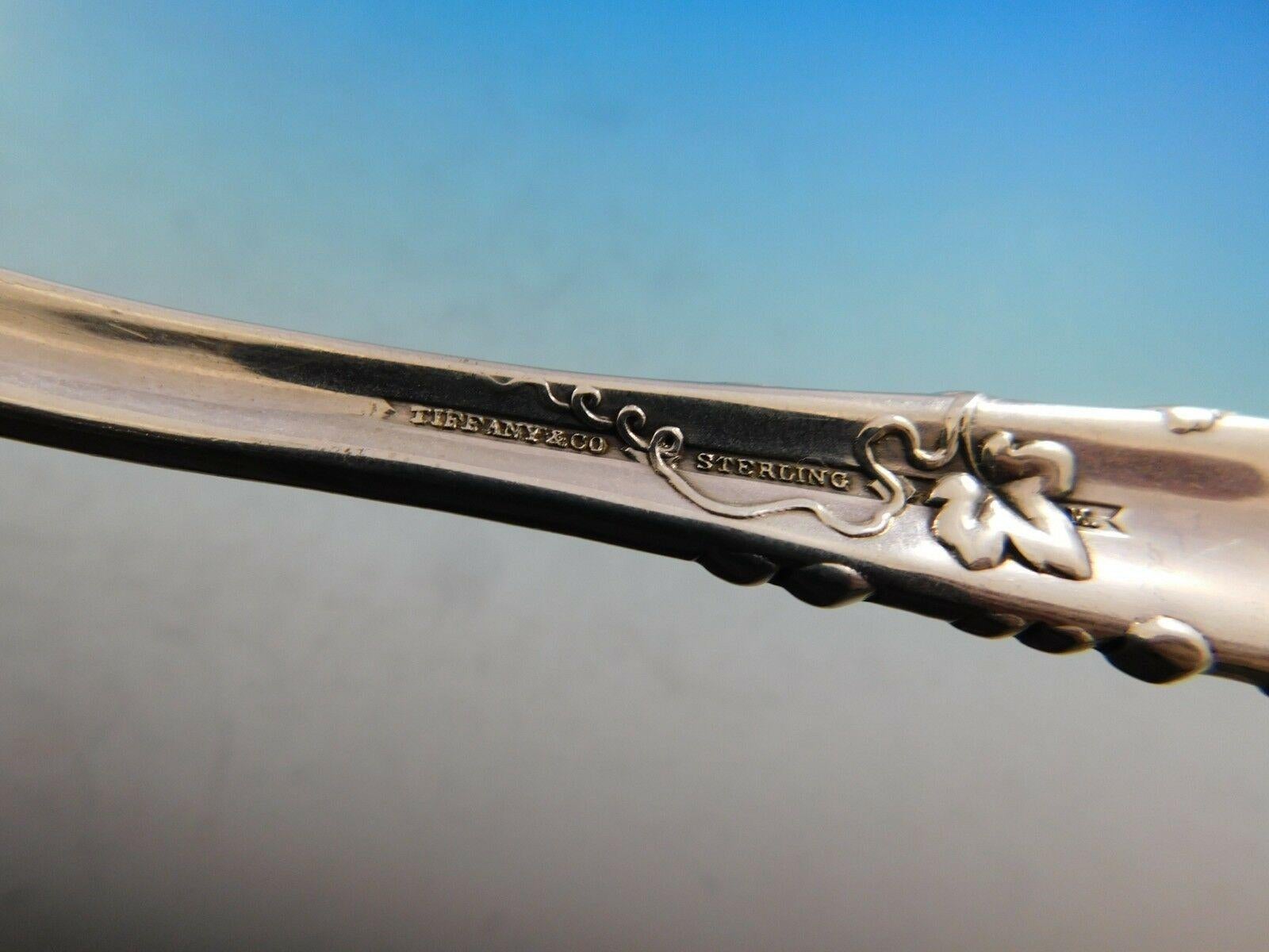 Vine by Tiffany & Co. Sterling Silver Salad Serving Fork with Grape Motif 2