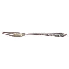 Vine par Tiffany & Co. Fourchette à cueillette en argent sterling Pcd lavée à l'or avec motif de pince