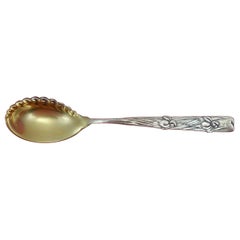 Vine by Tiffany & Co. Sterling Silver Sorbet Spoon GW Scalloped Iris Motif