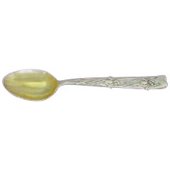 Vine by Tiffany Sterling Silver 4 O'Clock Spoon with Irises Goldwashed