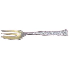 Vine by Tiffany Sterling Silver Caviar Fork Goldwashed with Gourds