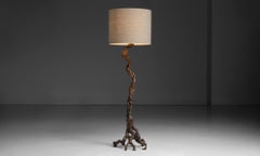 Vine Floor Lamp, Portugal circa 1960