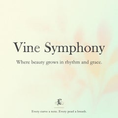 【Vine Symphony】Akoya Pearl Trumpet Flower Ring in 18K Gold & Diamonds