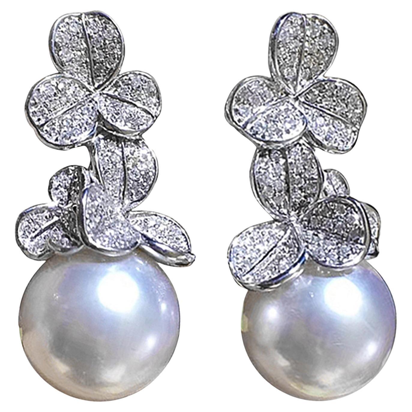 【Lustre Arc】Hope in Bloom Boucles d'oreilles duo trèfle
