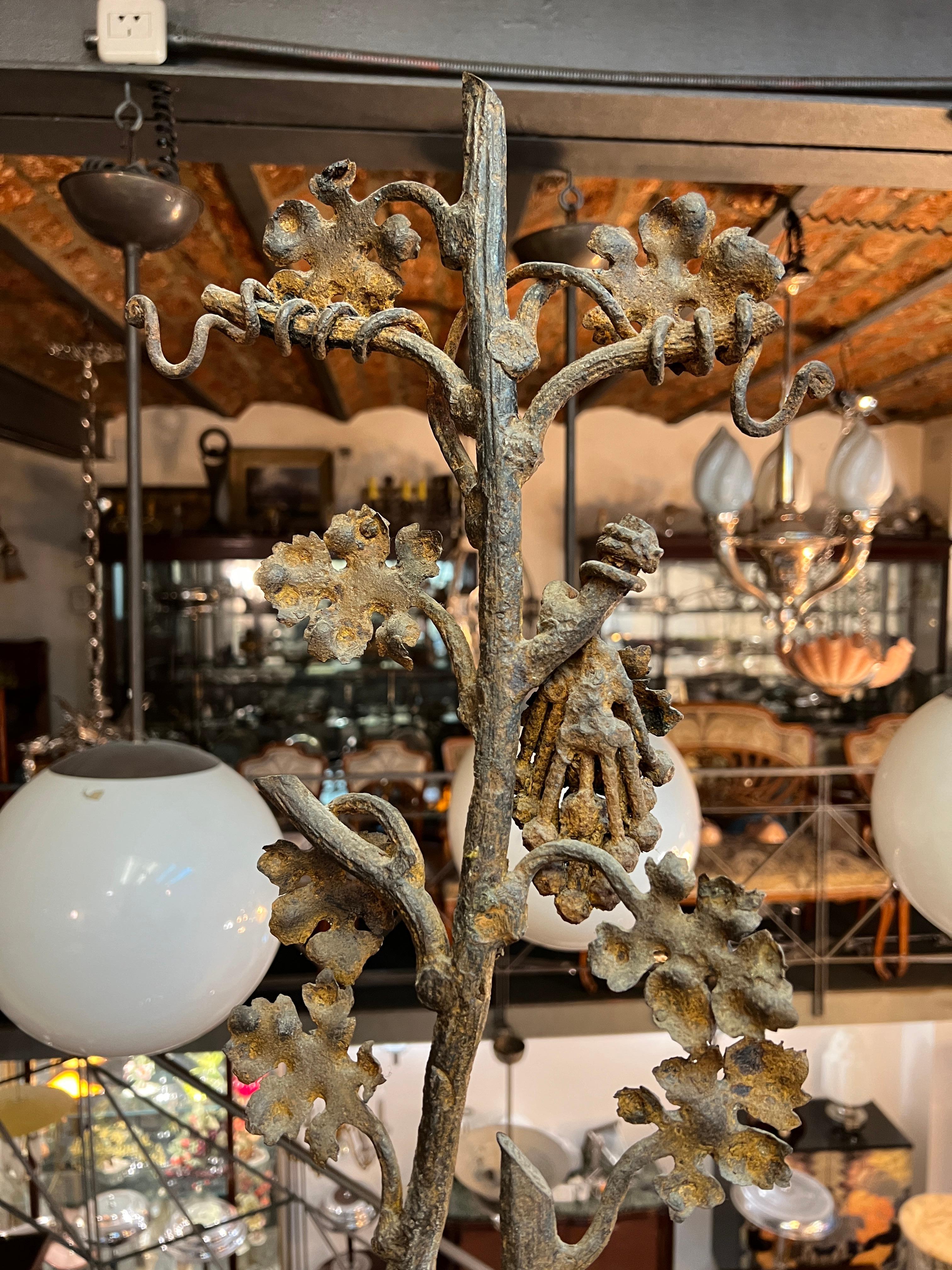 Vine Tree Sculpture, 1900, Jugendstil, Art Nouveau, Liberty, France For Sale 6