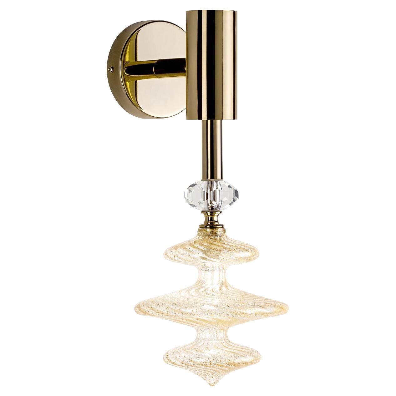 Vinea 2 Gold Wall Light Sconce
