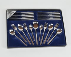 Viners ‘Love Story’ cutlery, Presentation set, stainless steel, 44 pc, 1970s