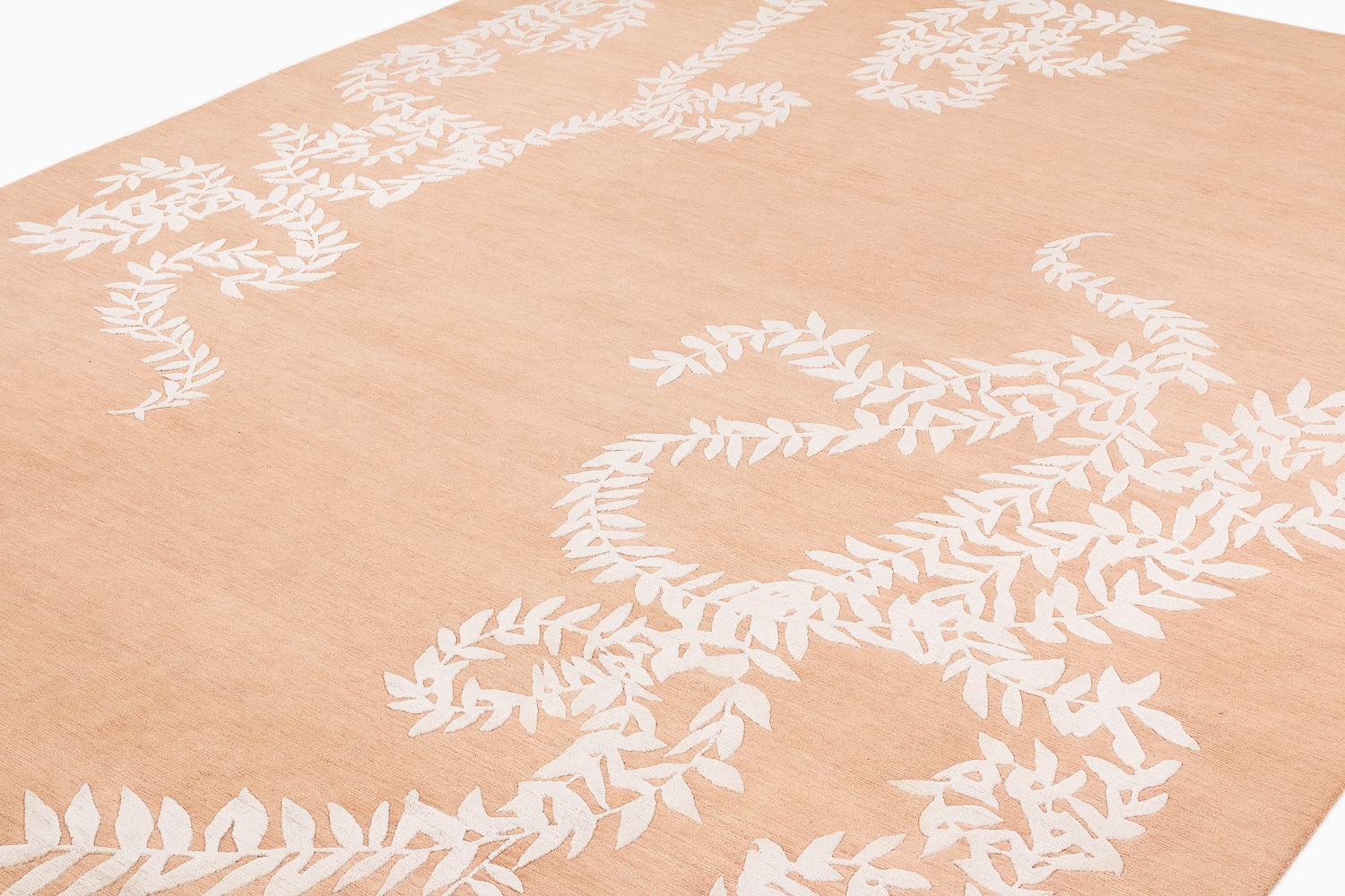 Tapis Nouveau français Vines par Carini Carpets x Michelle Weinberg en vente 2
