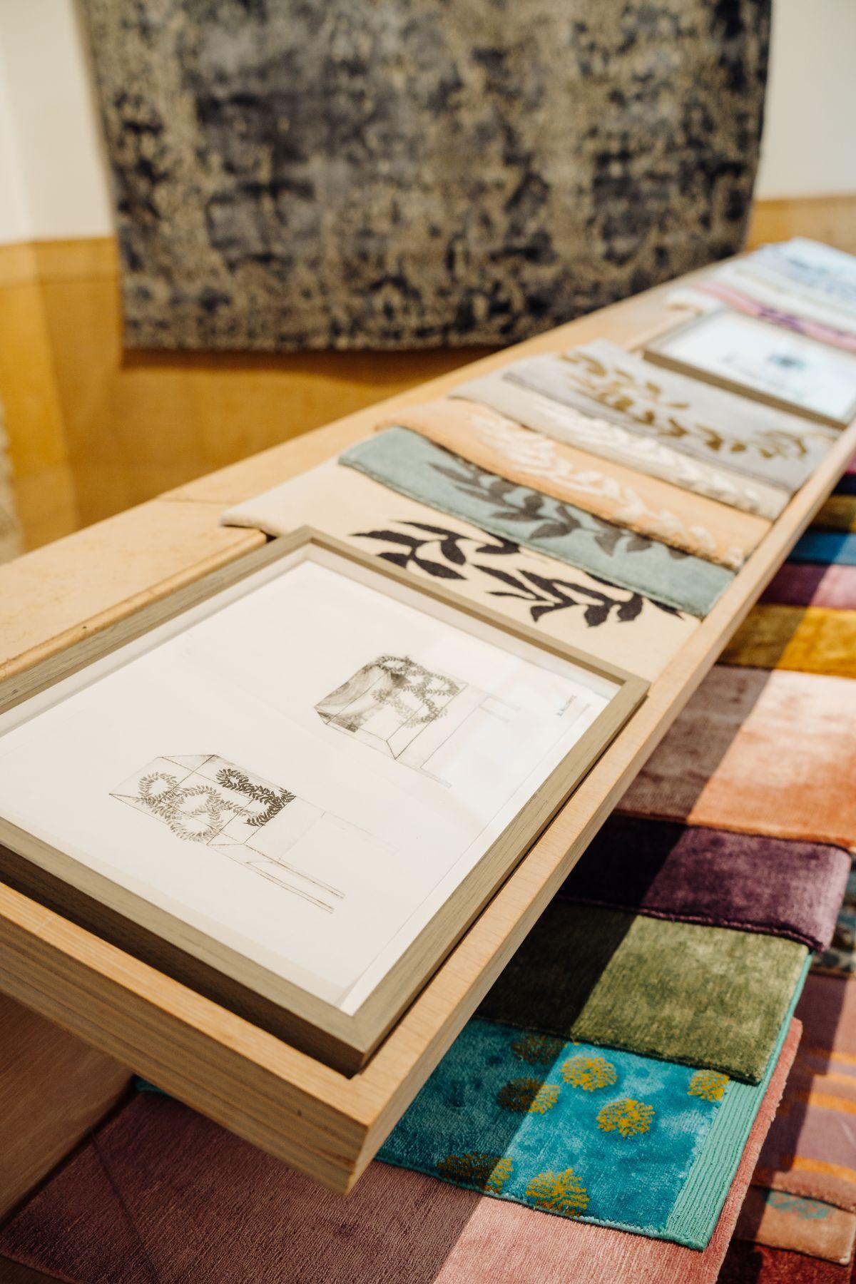 Tapis Nouveau français Vines par Carini Carpets x Michelle Weinberg en vente 10