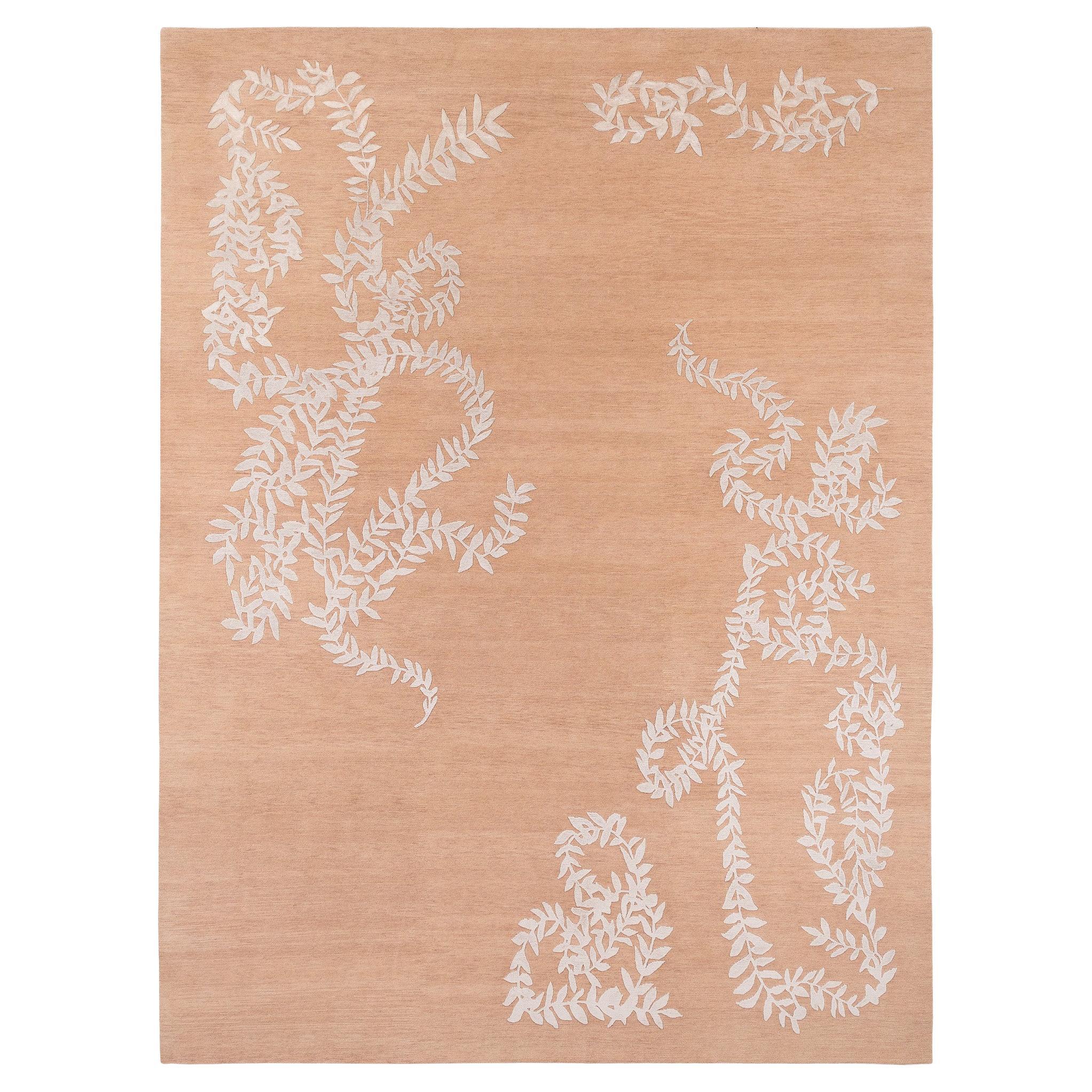 Vines by Carini Carpets x Michelle Weinberg Wool & Silk French Nouveau Area Rug