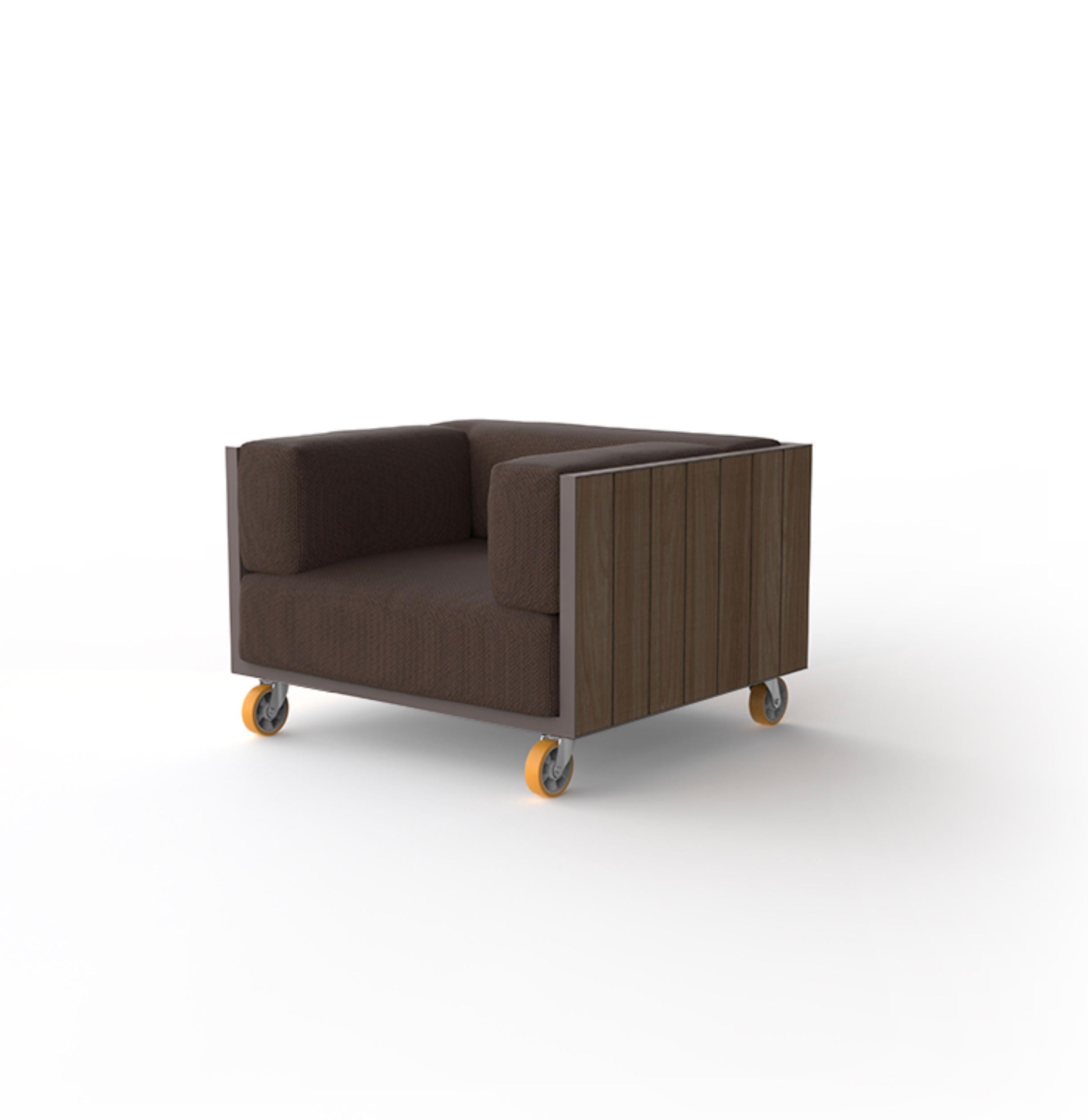 Produit : Fauteuil
Modèle/Marque : Vondom Vineyard
Concepteur : Ramón Esteve
Type de produit : Fauteuil d'extérieur

Description :
Le fauteuil Vineyard, conçu par Ramón Eleg pour Vondom, fait partie de la Collection Vineyard, une série qui capture