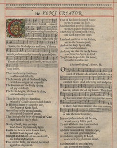 "Vini Creator", 1638 King James Bible, Cambridge Ed., Whole Book of Psalms P.1