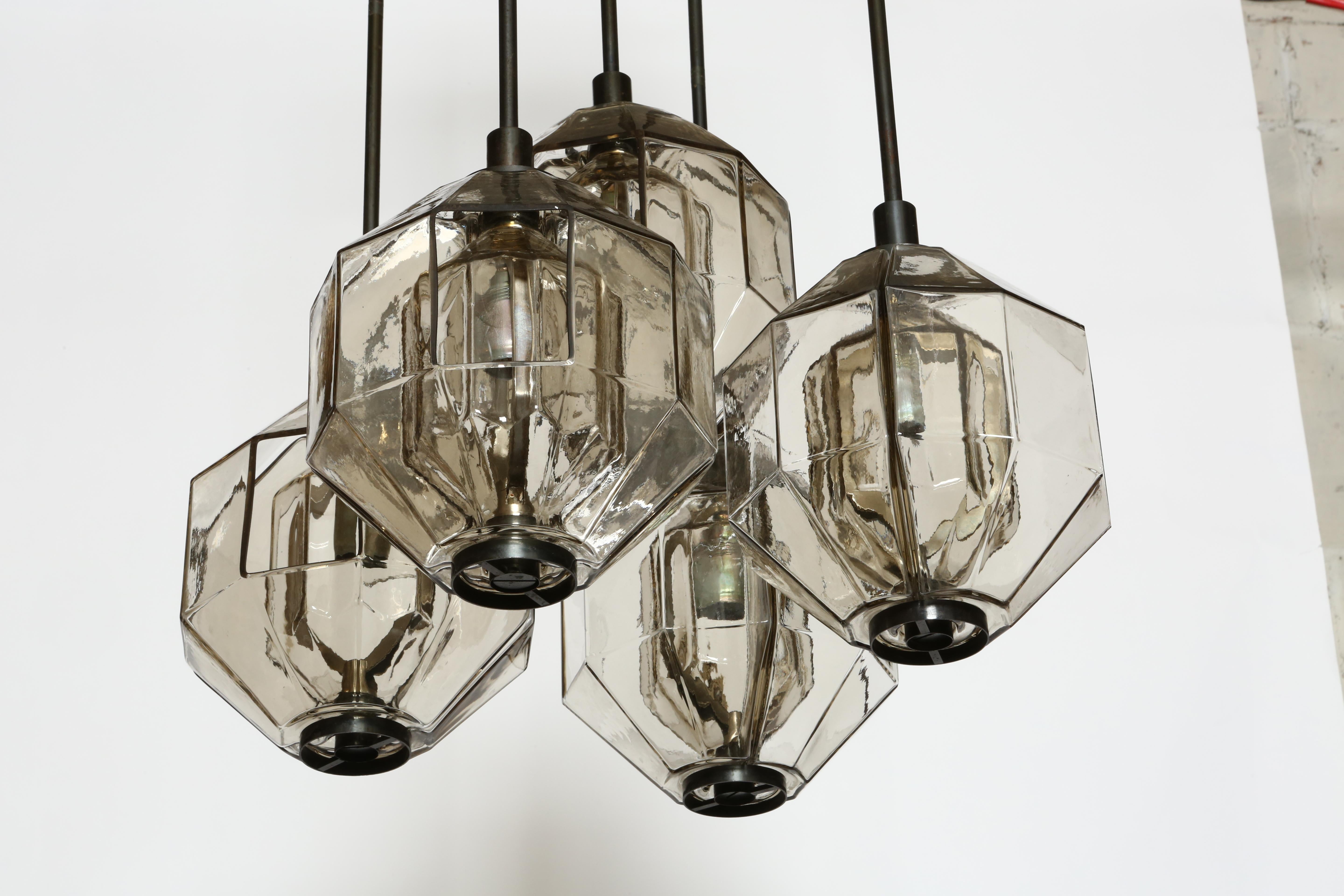 Vinicio Vianello für Vistosi, Kronleuchter, Italien, 1960er-Jahre im Angebot 7