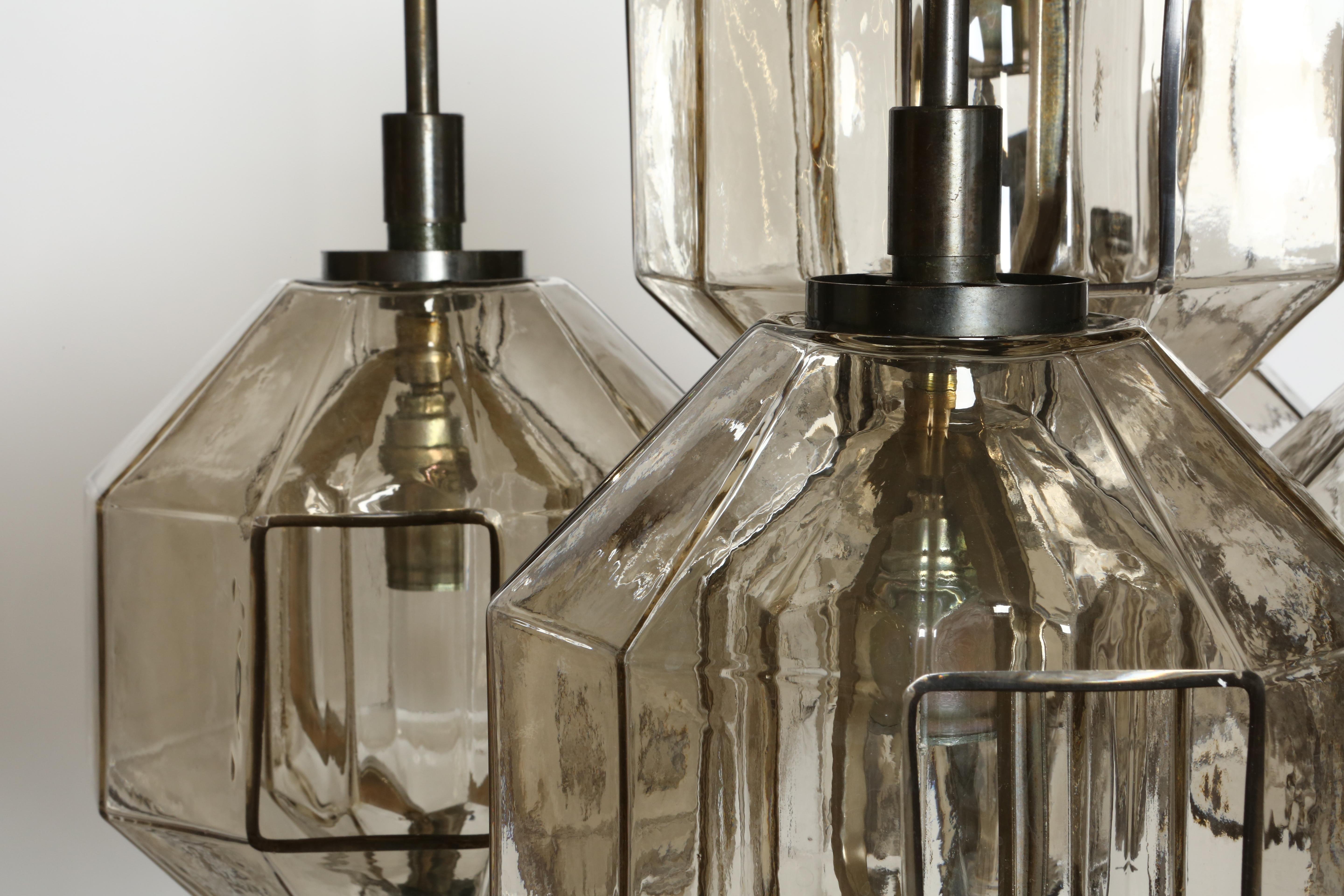 Vinicio Vianello für Vistosi, Kronleuchter, Italien, 1960er-Jahre im Angebot 8