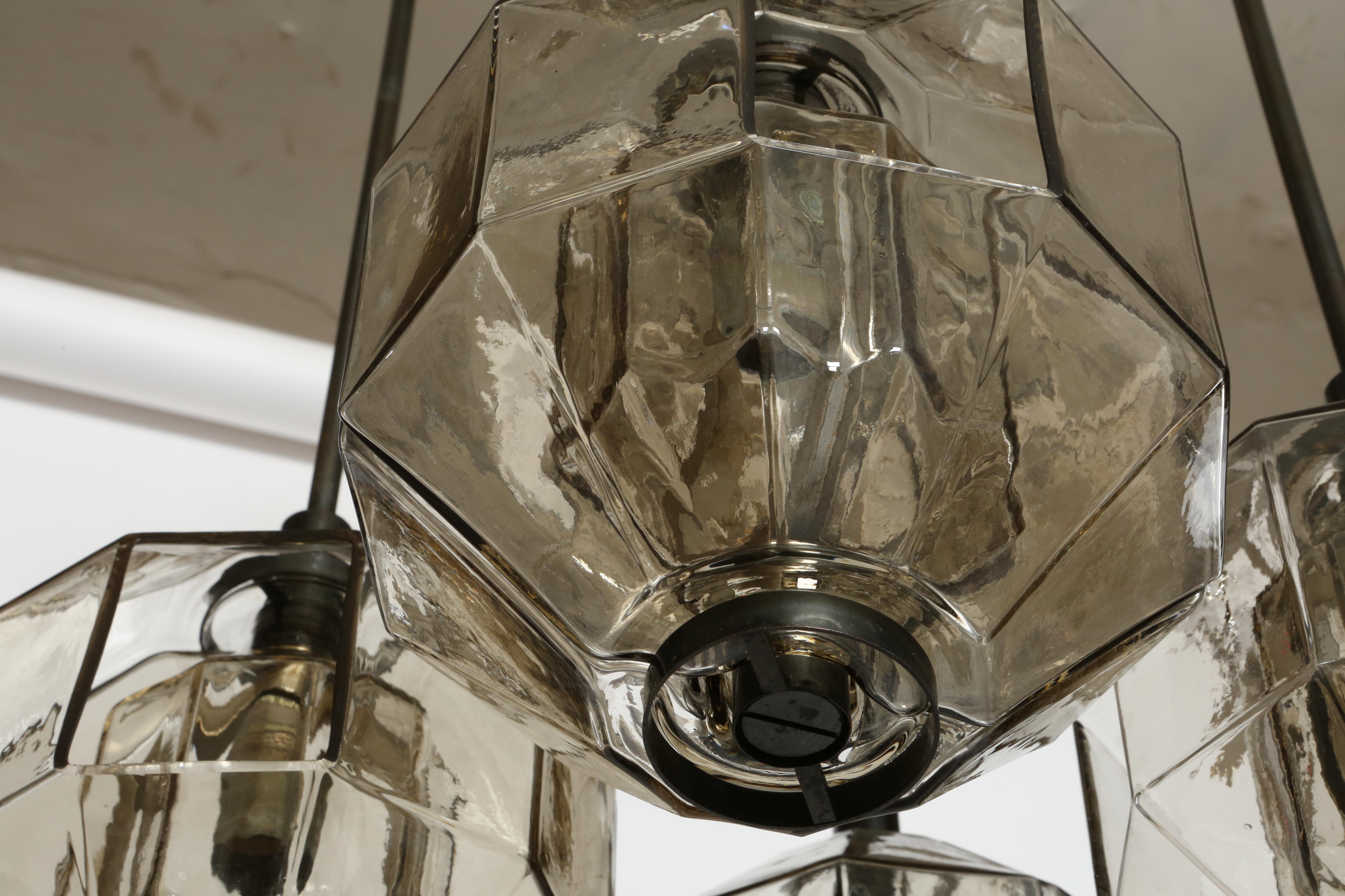 Vinicio Vianello für Vistosi, Kronleuchter, Italien, 1960er-Jahre im Angebot 10