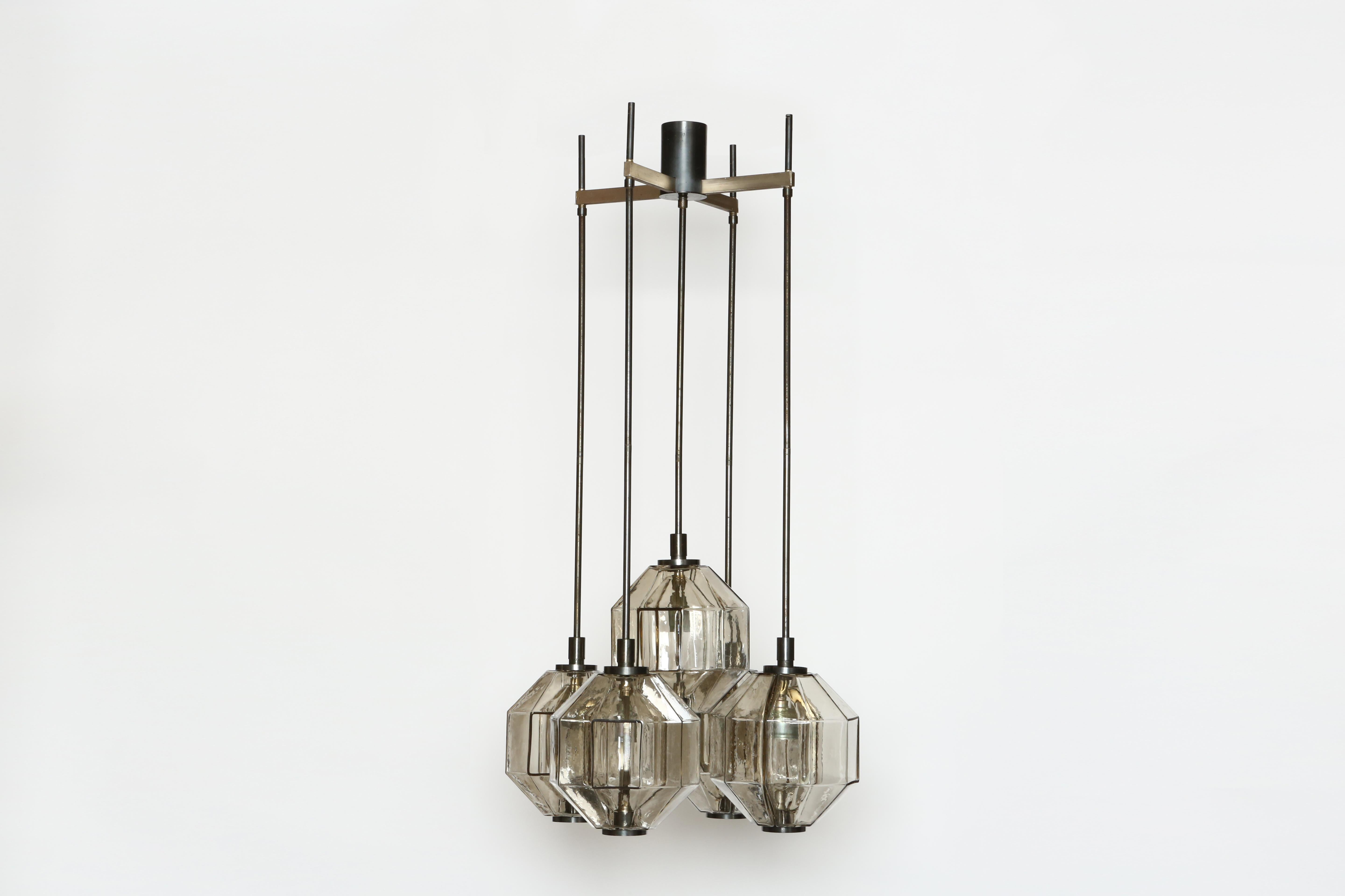 Vinicio Vianello für Vistosi, Kronleuchter, Italien, 1960er-Jahre im Angebot 2