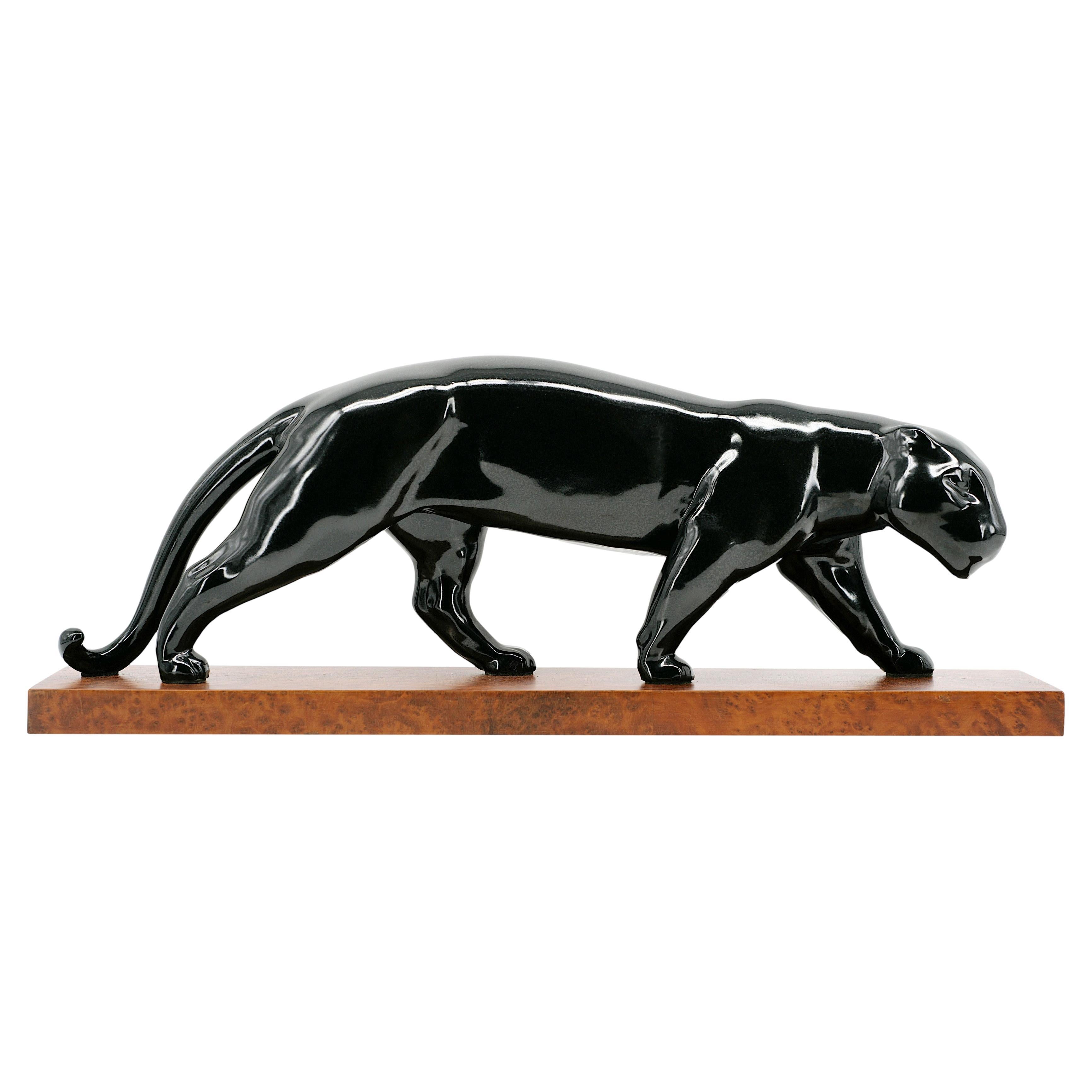 VINSARE - SEVRES Black Panther, 1920
