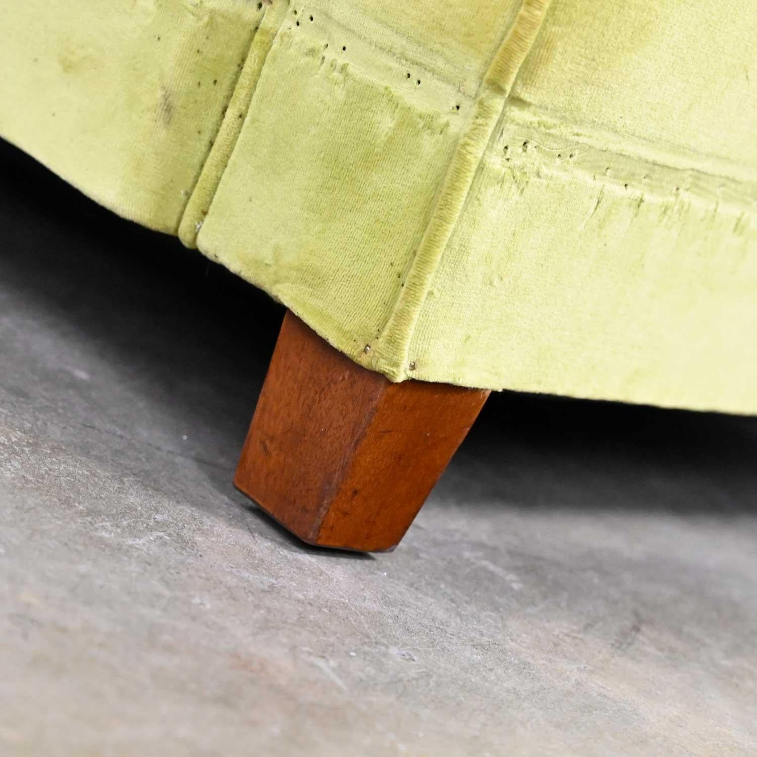 Vint Mid-Century Modern Feather Lawson Style Sofa Frame Only Needs Upholstered 4