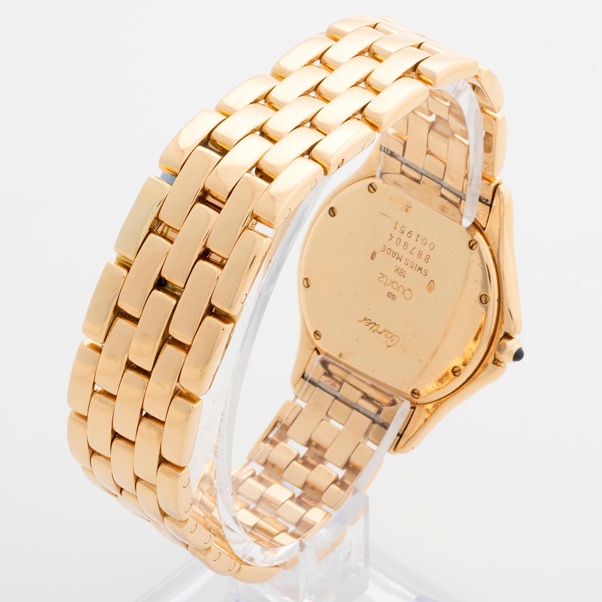 cartier cougar gold