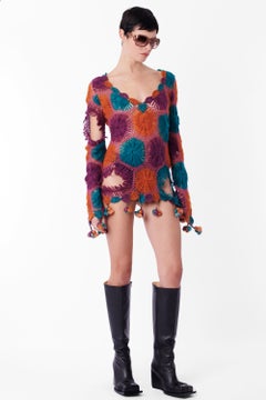 Vintage 00’s Wool Multicolour Tassel Jumper