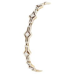 Pulsera vintage de diamantes de 0,25 ct, c.1950