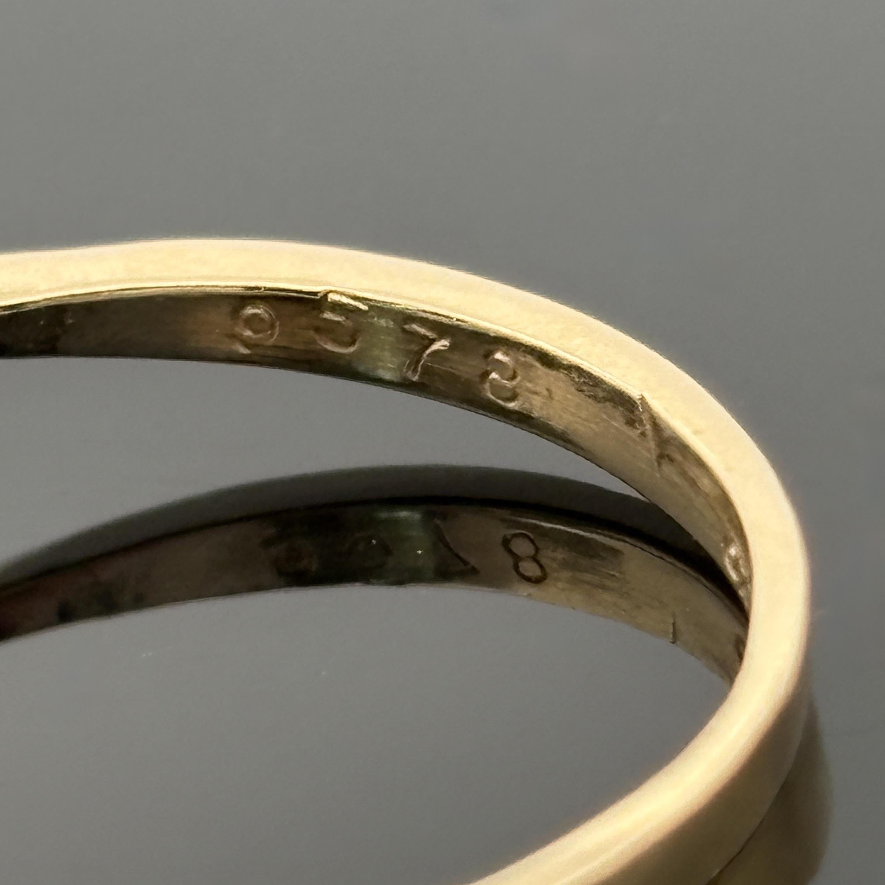 Vintage 0.42ctw Diamond Nature Inspired Ring im Zustand „Gut“ im Angebot in Orlando, FL