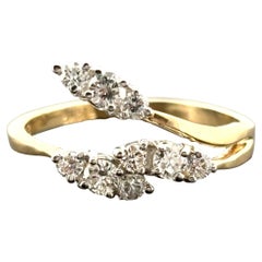 Bague Vintage 0.42ctw Diamond Nature Inspired Ring
