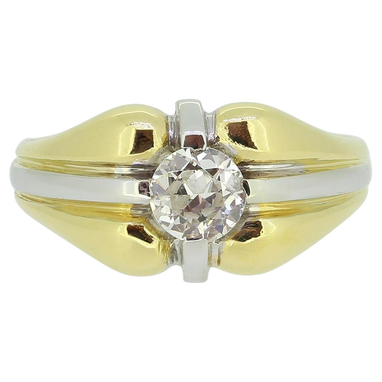 Vintage 0.45 Carat Diamond Ring For Sale