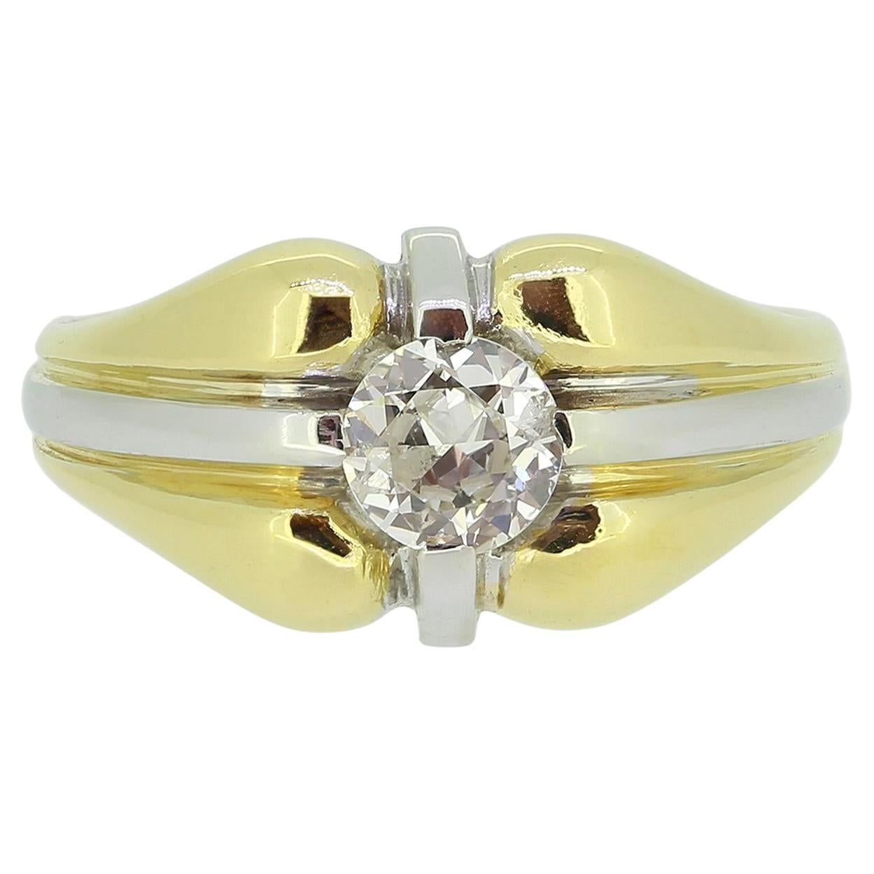 Vintage 0.45 Carat Diamond Ring