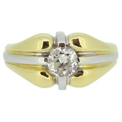 Vintage 0.45 Carat Diamond Ring